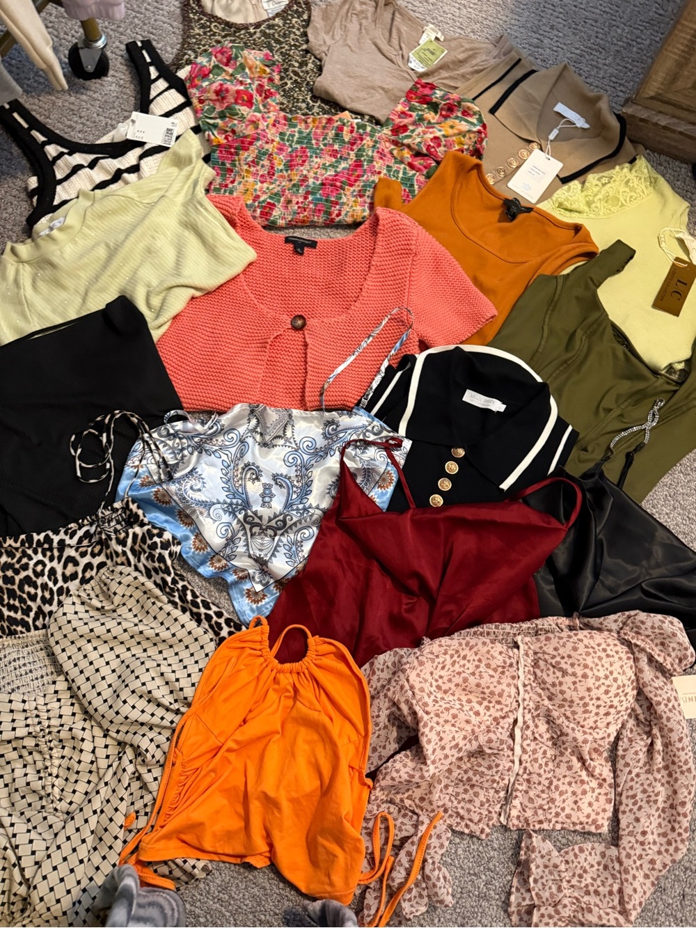 Women's Clothing Lot - Multi-Color Tops